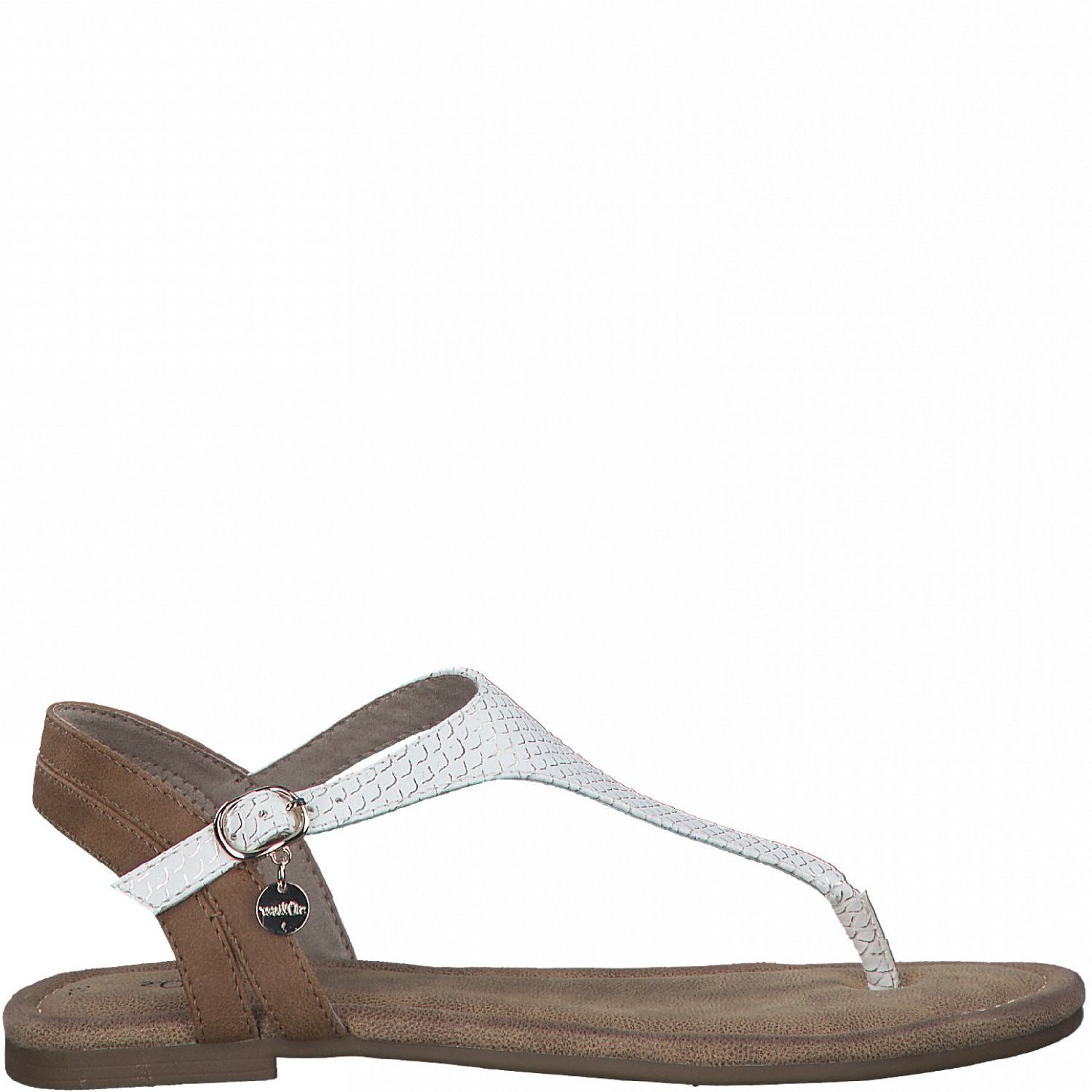 S.Oliver 28136 141 Offwhite teenslipper sandaal