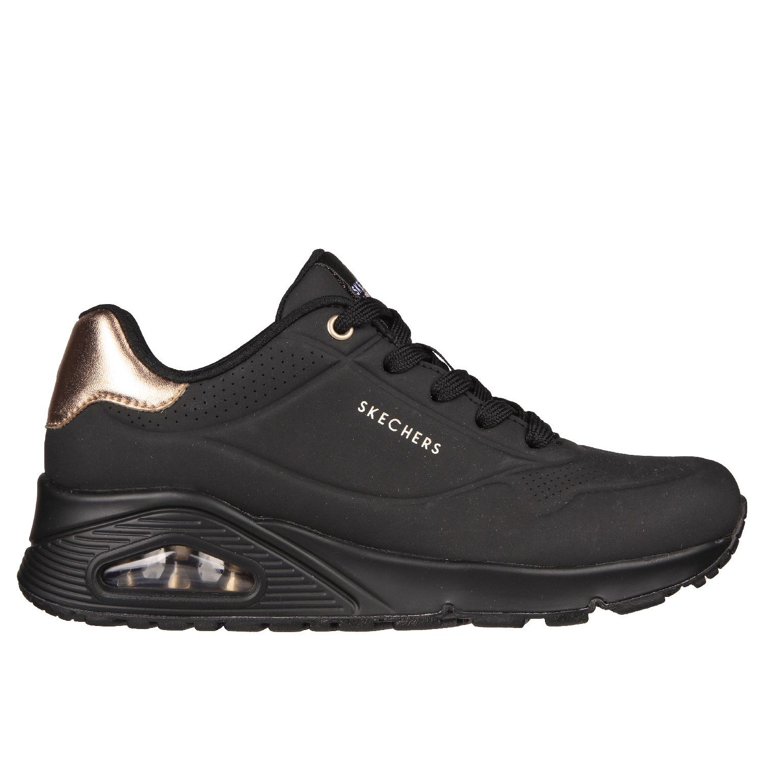 Skechers Uno Golden Air Black on Black online kopen! | Van Alphen Schoenen