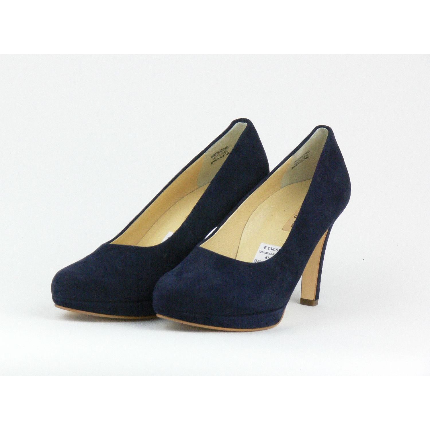 gebrek Tegenstrijdigheid Oriënteren Paul Green PaulGreen hoge plateau pump suede blauw online kopen. | Van  Alphen Schoenen