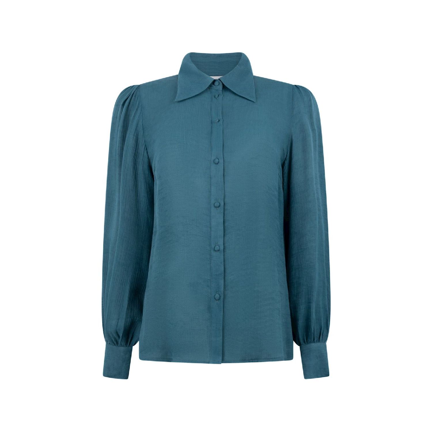 Teal blouse on sale