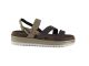 Lazamani Sandals straps/geometric Brown
