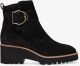 Paul-Green 9763 Soft Suede Bootje Zwart