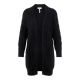 Object objnova stella l/s knit cardigan black