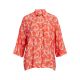 Object objrio 3/4 shirt hot coral animal