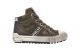 Develab Boys Mid Cut Sneaker Laces Kaki Brushed