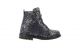 Develab Girls Mid Boot Laces Navy Fantasy