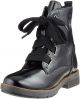 s.Oliver veterboot zwart lak art. 25105