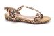 Pit Sandaal Leopard Beige