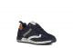 Geox J Alben Boy Nylon Suede Navy/Military