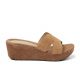 Lazamani Beige Mules H Wedge