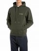 Replay felpa sweatshirt military green