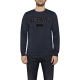 Replay m3917 sweatshirt cotton fleece midn. blue