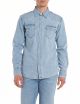 Replay M4981 shirt light blue