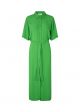 Modström cash long dress classic green