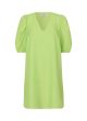 Modstrom ibiMD flare dress sharp green