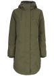 Modström keller coat dark army