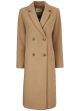 Modström odelia long coat brown sugar