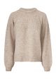 Modström truce o-neck beige melange