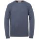 Cast Iron r-neck tech merino light china blue