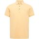 Cast iron polo cotton pique apricot nectar