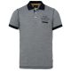 PME Legend polo two tone pique salute