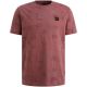 PME-Legend Short sleeve r-neck aop cotton slu Roan