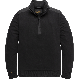 Pme half button collar xv heavy jersey black