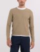 Replay UK2651 mesh trui peanut