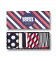 Happy Socks 4Pack Classic Navy Socks Gift Set