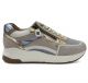 Helioform Sneaker H leest Blu/Wit combi