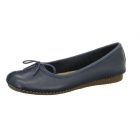 Clarks Freckle leder Blauw/Grijs
