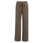 YAYA Woven wide leg trousers - L30 washed brown