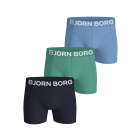 Bjorn borg organic cotton stretch boxer 3p zw/gr/b