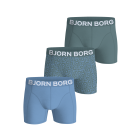 Bjorn borg organic cotton stretch boxer 3p bl/gr/g