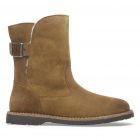 Birkenstock Uppsala Shearling Suede/Leder Dark Tea