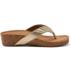 Lazamani Wedge Slipper Leia Gold