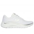 Skechers ArchFit 2.0 Glow The Distanc White Silver