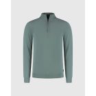 Saint steve cas-s zip trui silver green