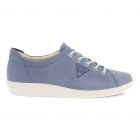Ecco Soft 2.0 Sneaker Warm Grey Nubuck