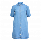 Object objframe 2/4 denim dress noos blue denim