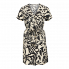 Object objkarina s/s short dress sandshell black