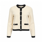 Object objreynard l/s re knit cardigan sandshell