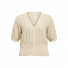 Object objnoemi knit cardigan sandshell