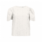 Object objilly s/s o-neck top 138 cloud dancer