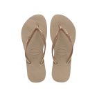 Havaianas Slim slipper rose gold