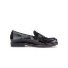 Gabor Loafer Knautschlack/Samtch Black
