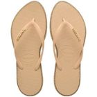 Havaianas Slim Point Glitter Dark Brown/Golden