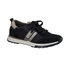Paul-Green 5392-008 Suede/Maincalf Black