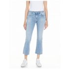 Replay faaby crop flair jeans light blue