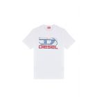 Diesel t-diegor-k74 t-shirt white